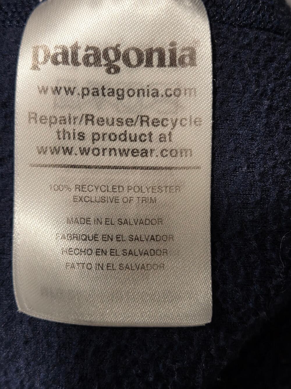 Patagonia Blue Fleece Mens/Womens Medium Warm Soft Hiking